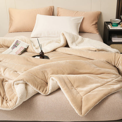 Sherpa Flannel Throw Blanket Dual Texture for Warm Comfort Ideal for Home Decor Lovers