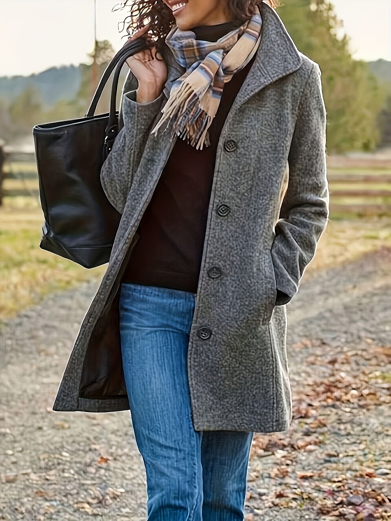 Elara fleece jacket: elegant and warm for women in autumn and winter