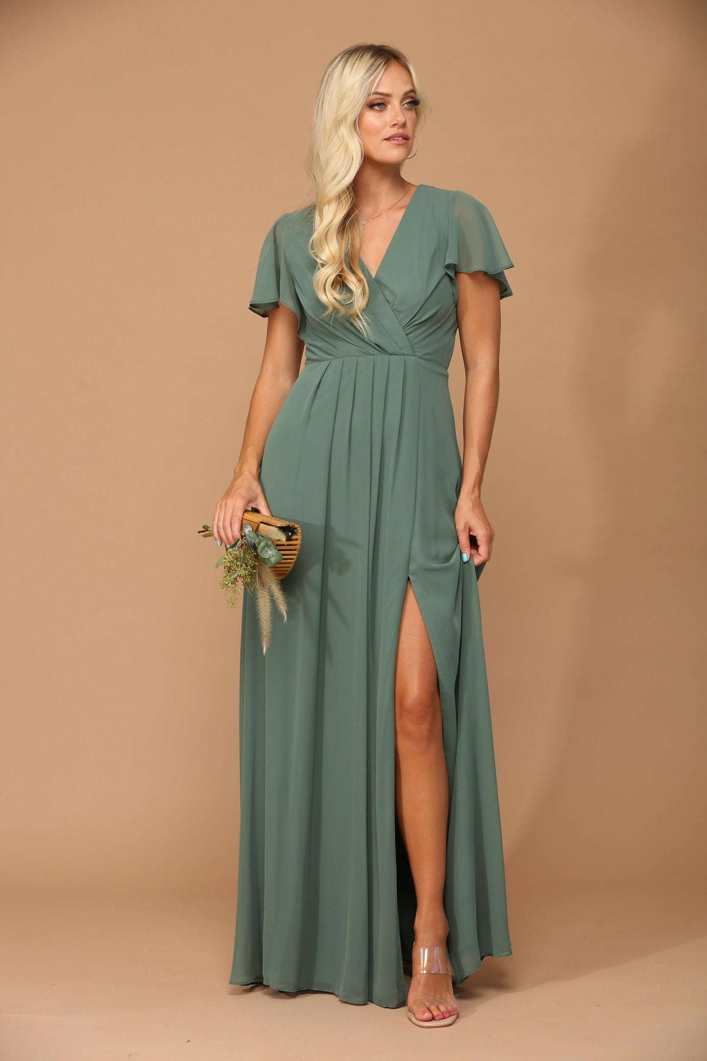 Eva Fashion EV3413 Eucalyptus 3XL Sale - TrendAura