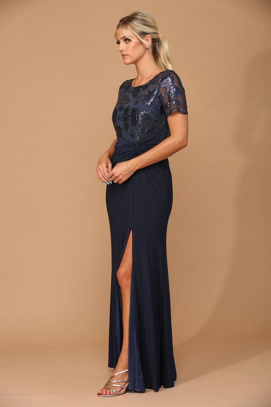 Long Formal Mother of the Bride Evening Dress Sale - TrendAura