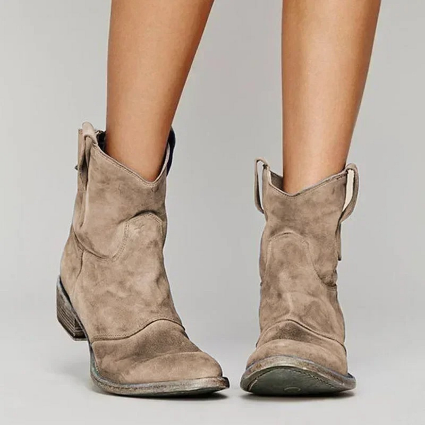 Nahla Casual Women Ankle Boots Timeless Style Easy Slip On Versatile Urban Look For Women