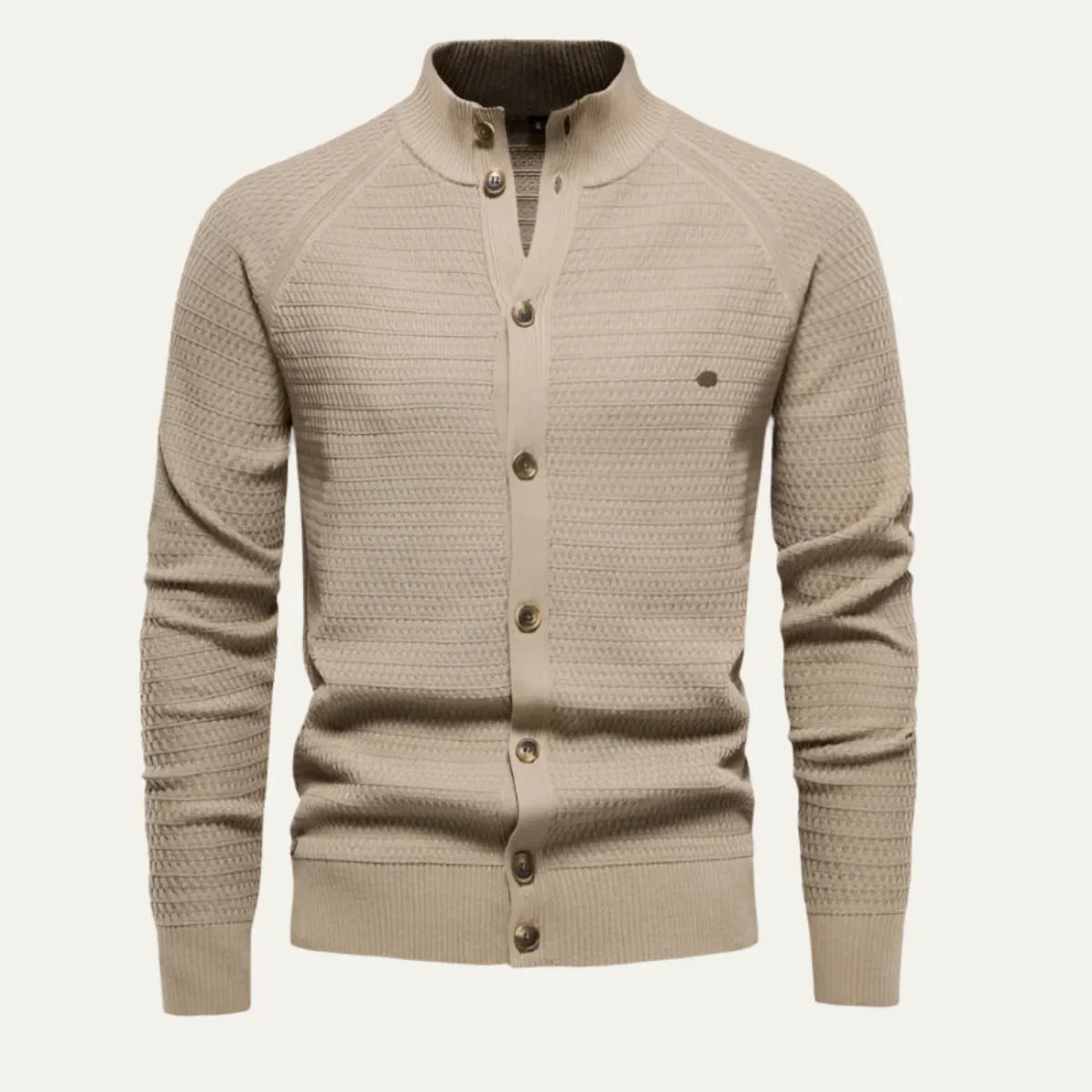 Classic Cashmere Refined Men’s Knit Cardigan – Lightweight, Soft & Stylish