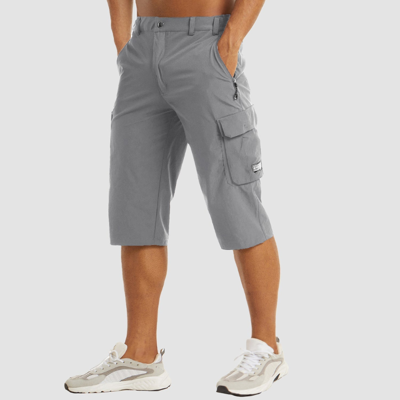 Versatile Quick-Drying Cargo Shorts for Men | Functional