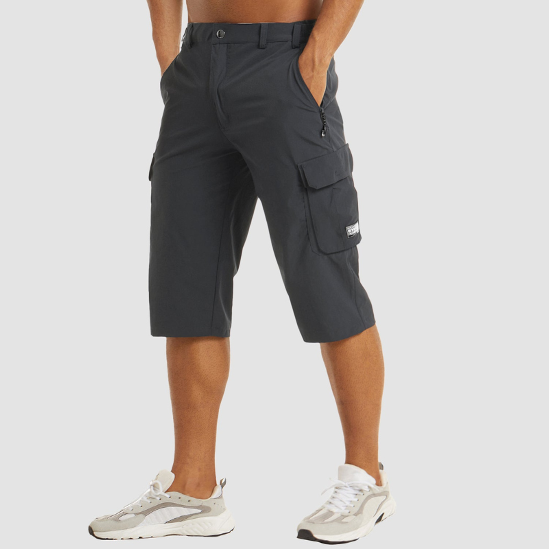Versatile Quick-Drying Cargo Shorts for Men | Functional
