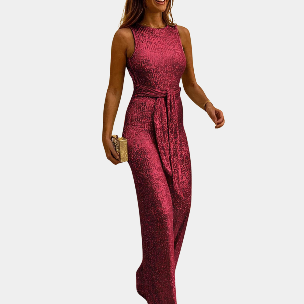 Vânia | Elegant Sequined Jumpsuit for Women