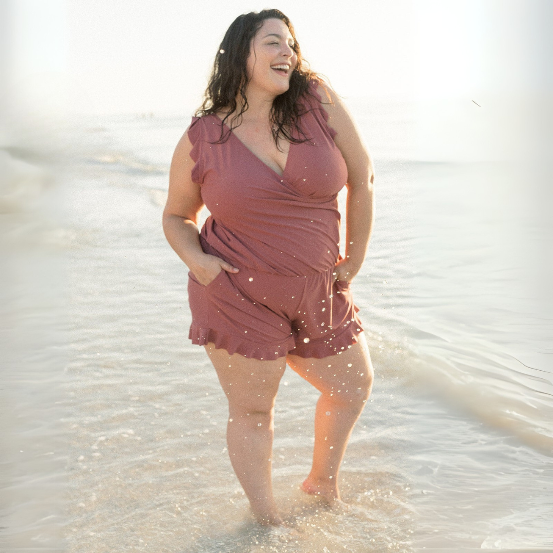 Gulnaz | Short Jumpsuit With Integrated Bra