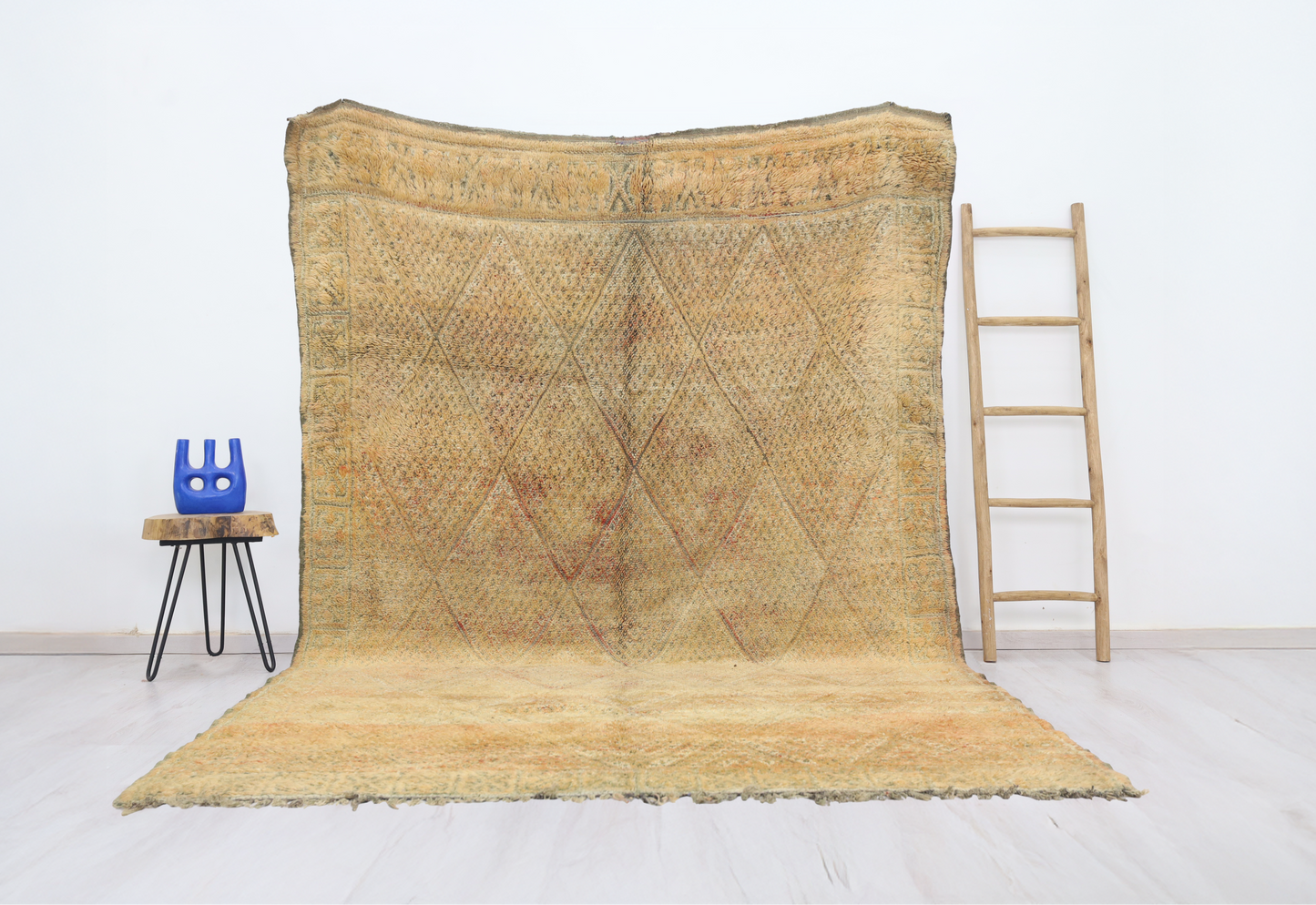 Tirzin Vintage Moroccan Rug 7'1" x10'7" - TrendAura