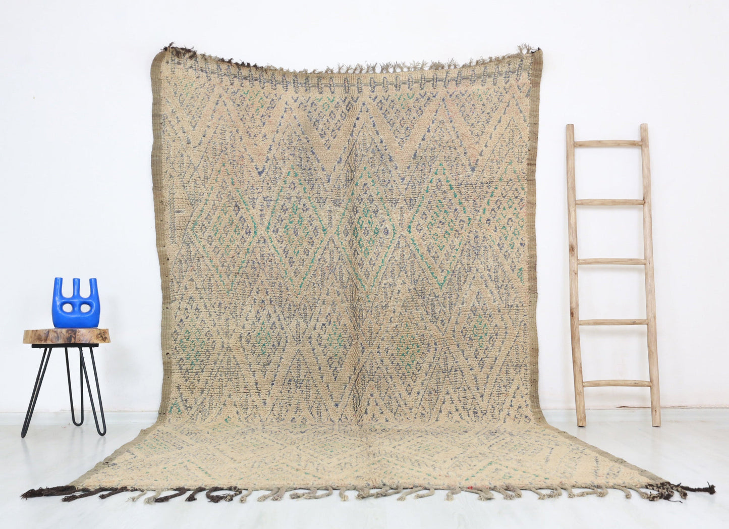 Deril Vintage Moroccan Rug  6'2" x 10'0" - TrendAura