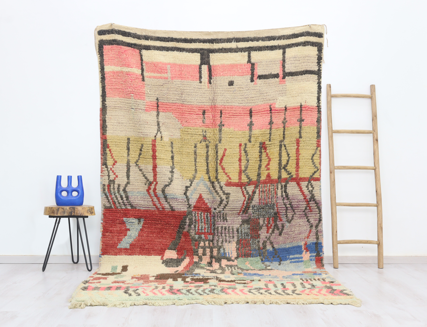 Ifassen Moroccan Rug 5'7" x 9'2" - TrendAura