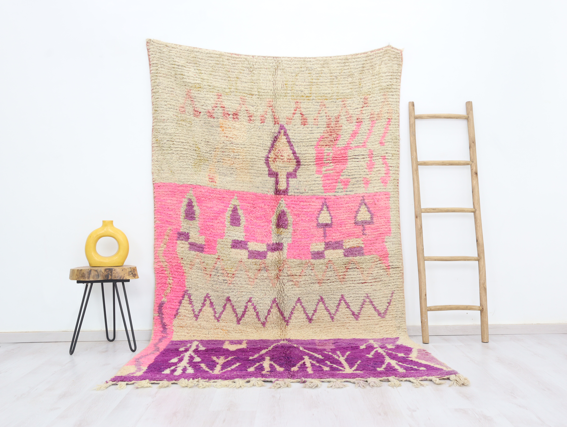Anigouran Moroccan Rug 5'2" x 8'9" - TrendAura