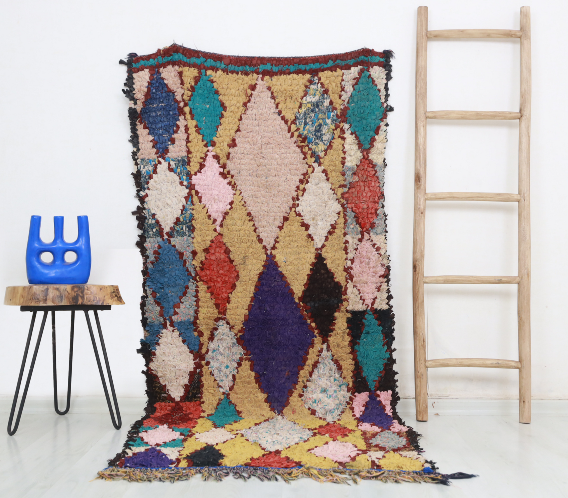 Aman  Moroccan Rug 3'0" x 6'6" - TrendAura