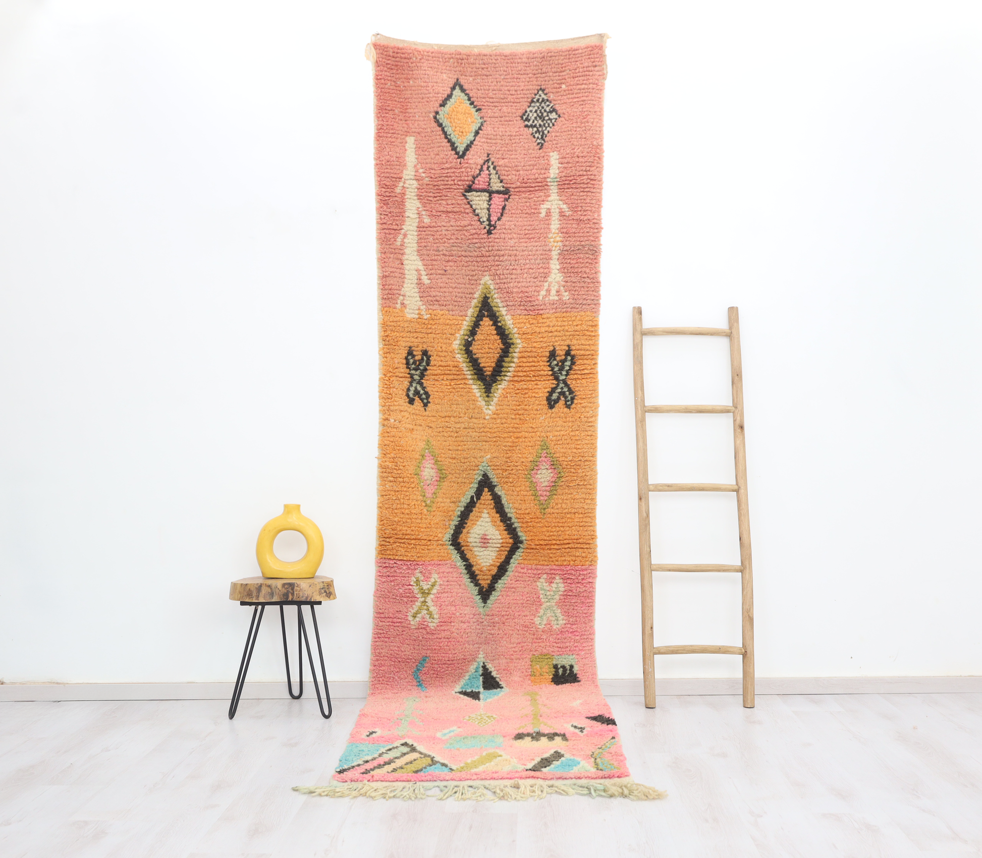 Amnay  Moroccan Rug 2'6" x 11'4" - TrendAura