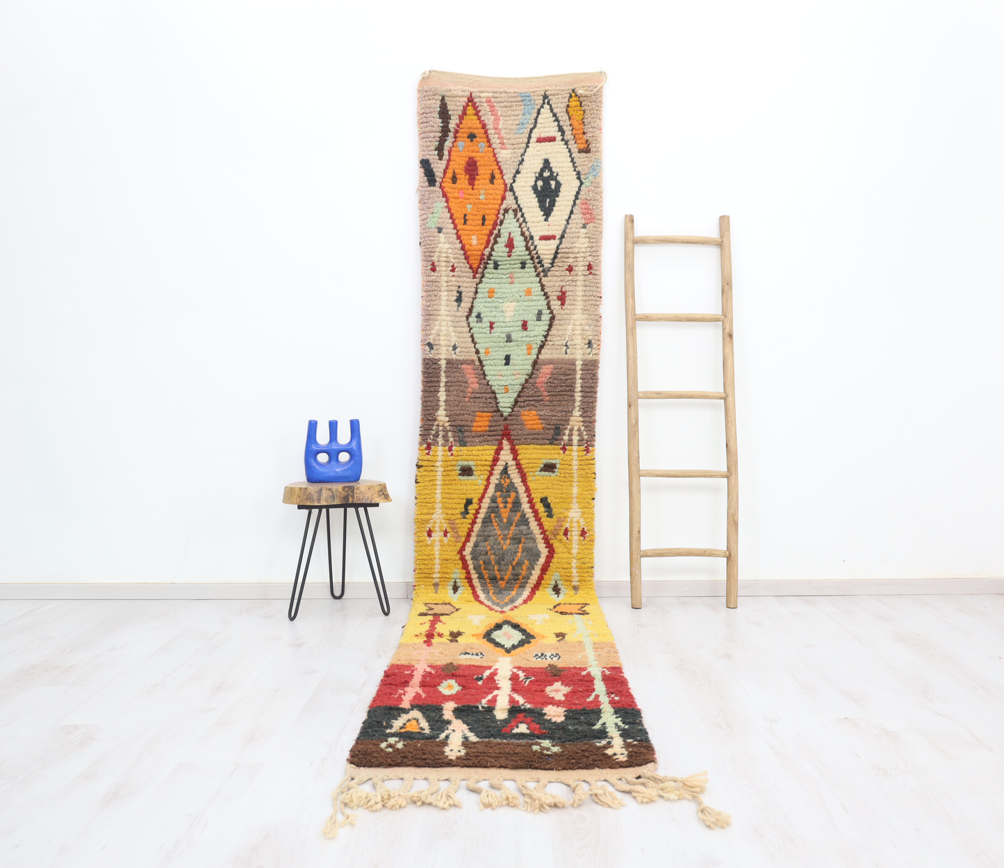 Iksilen Moroccan Rug 2'4" x 11'8" - TrendAura