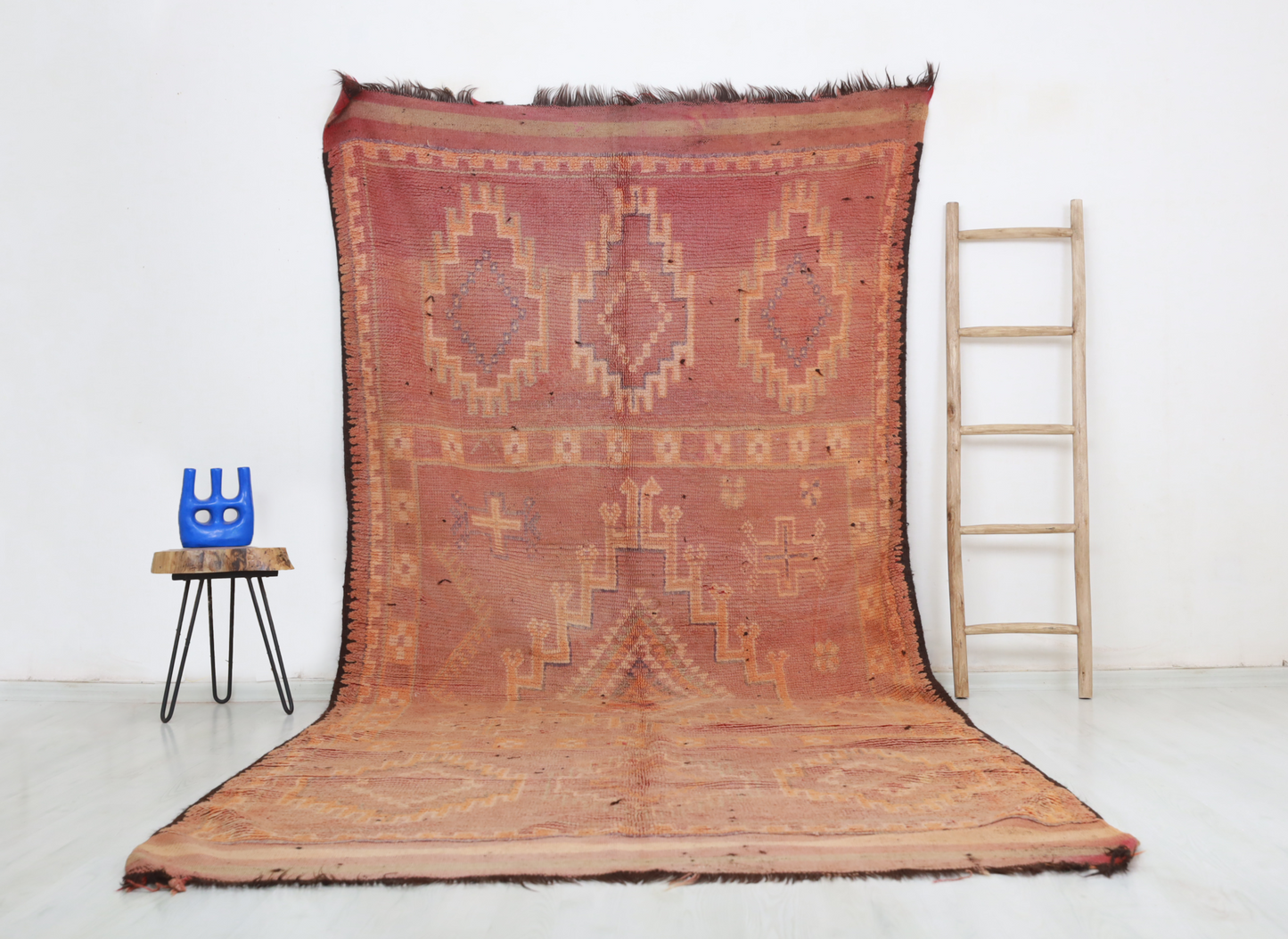 Asafu Vintage Moroccan Rug  5'4" x 12'3" - TrendAura