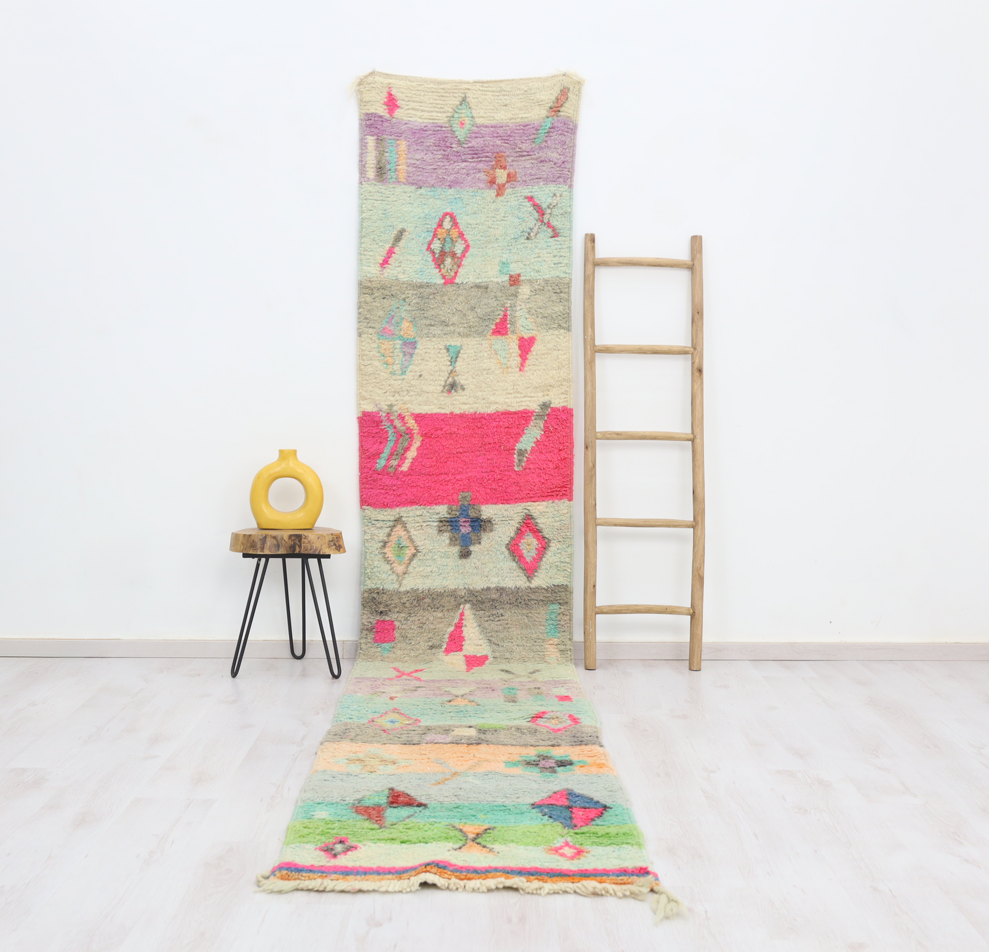 Antalas Moroccan Rug 2'6" x 13'3" - TrendAura
