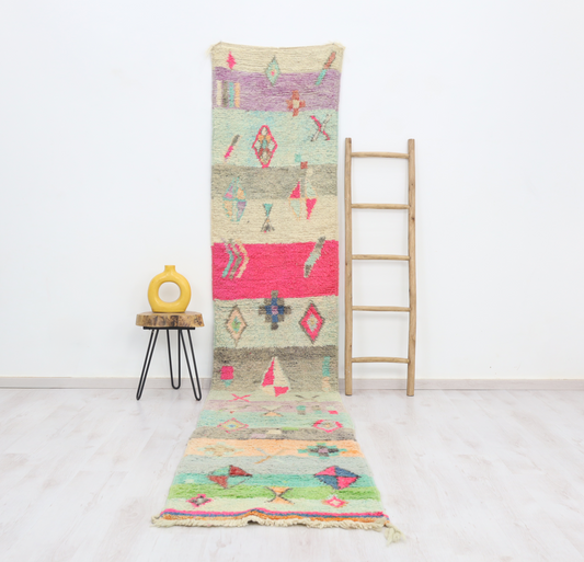 Antalas Moroccan Rug 2'6" x 13'3" - TrendAura