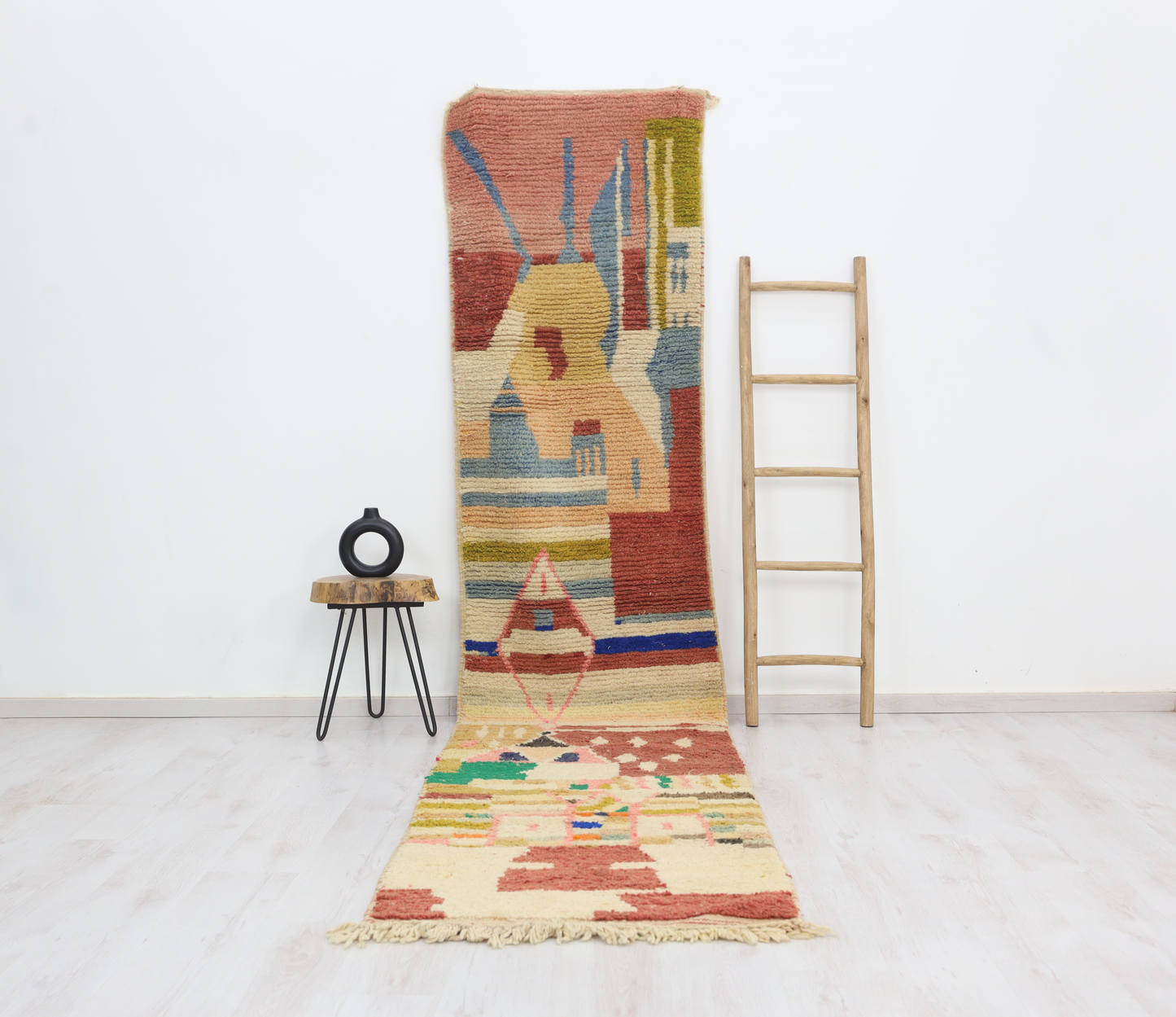 Lemsal  Moroccan Rug 2'8" x 12'7" - TrendAura