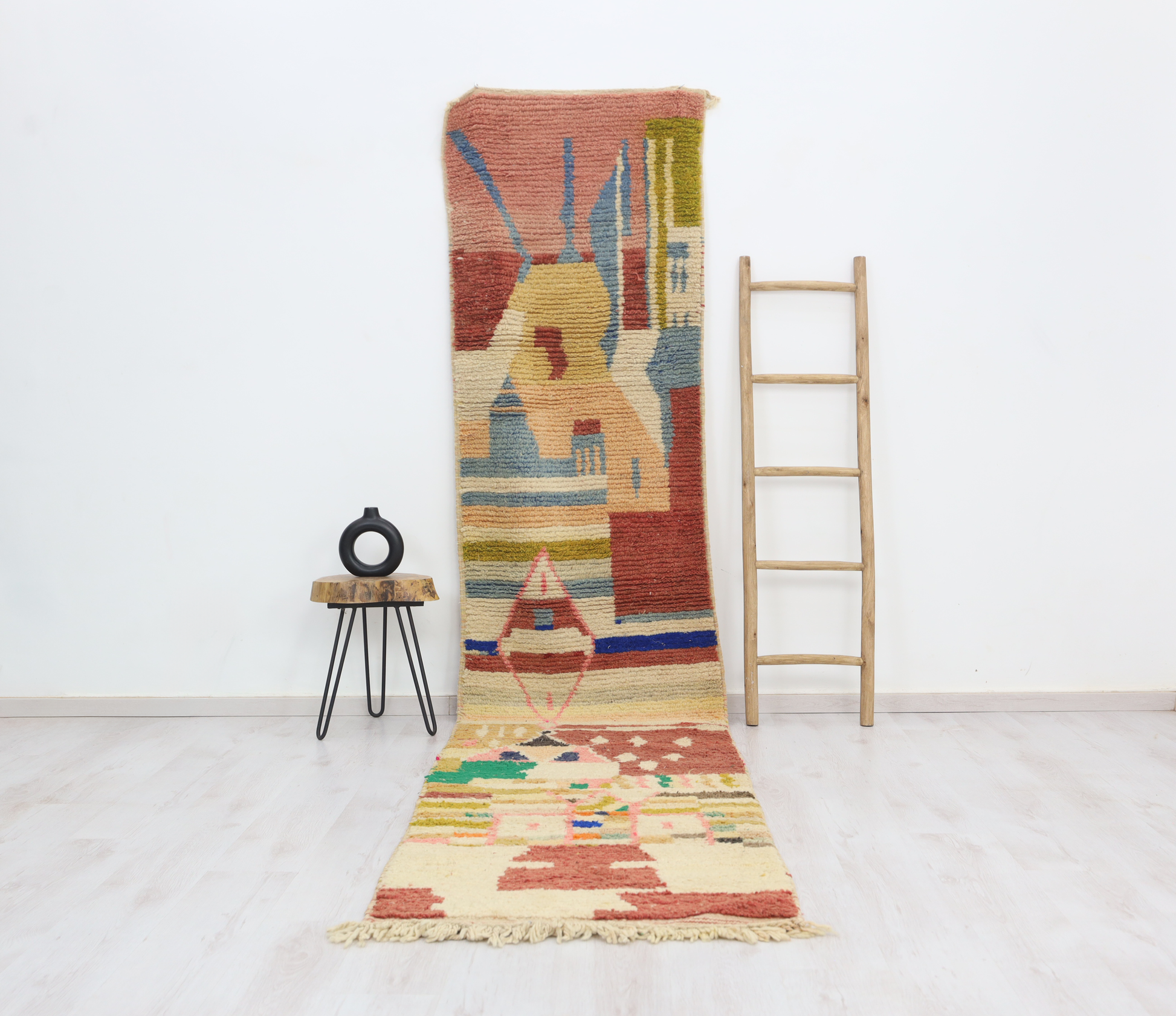 Lemsal  Moroccan Rug 2'8" x 12'7" - TrendAura