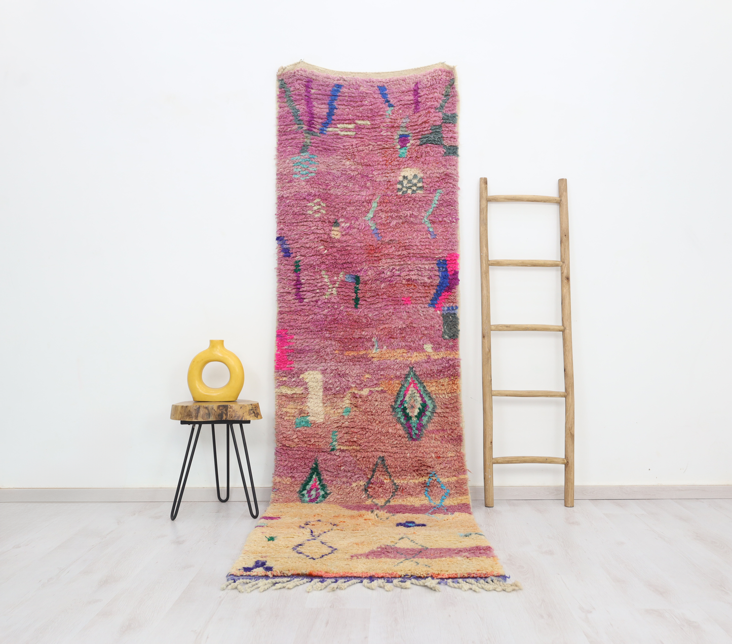 Hinan Moroccan Rug 2'8" x 9'5" - TrendAura