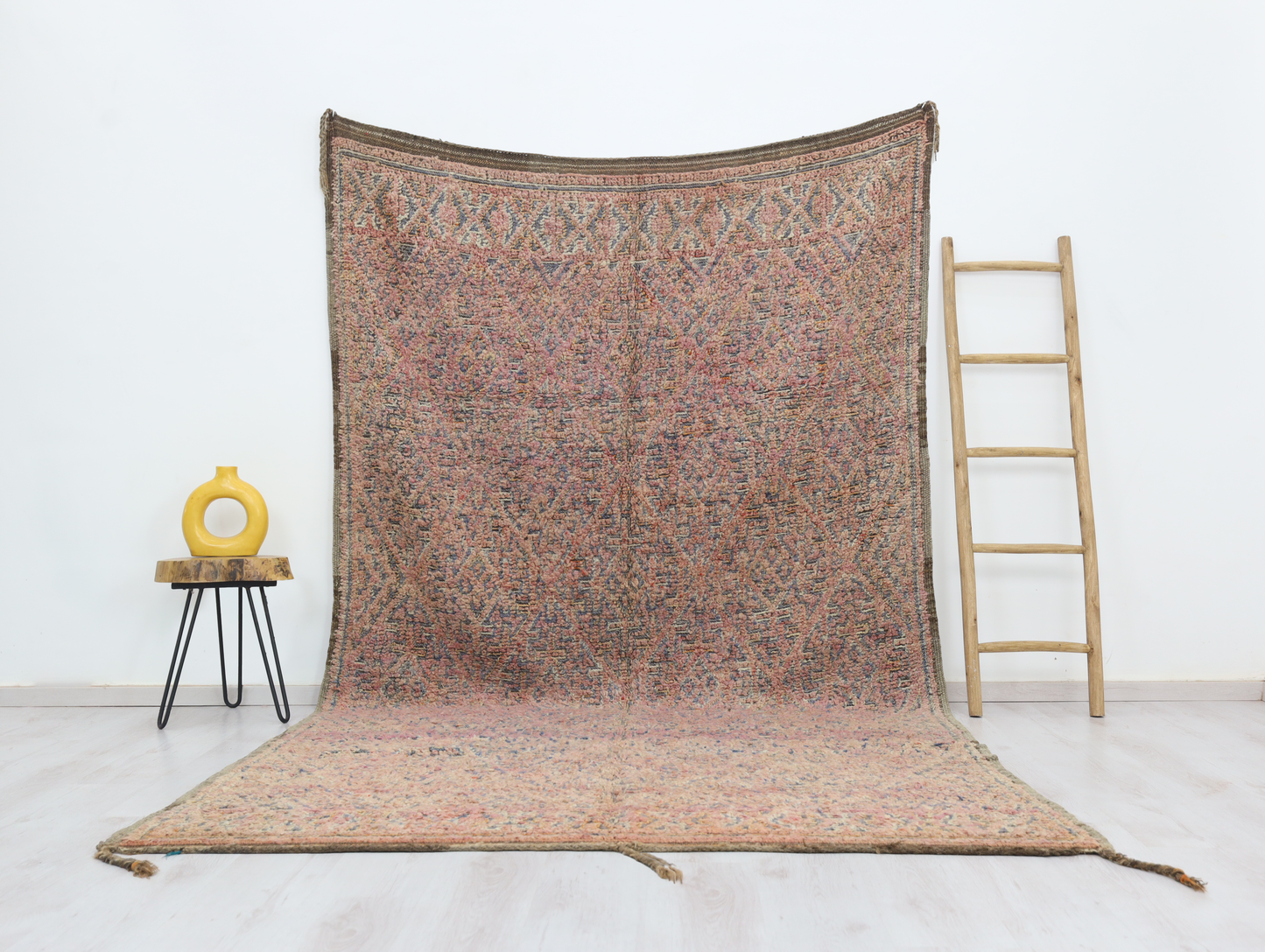 Imru Vintage Moroccan Rug 6'2" x10'7" - TrendAura