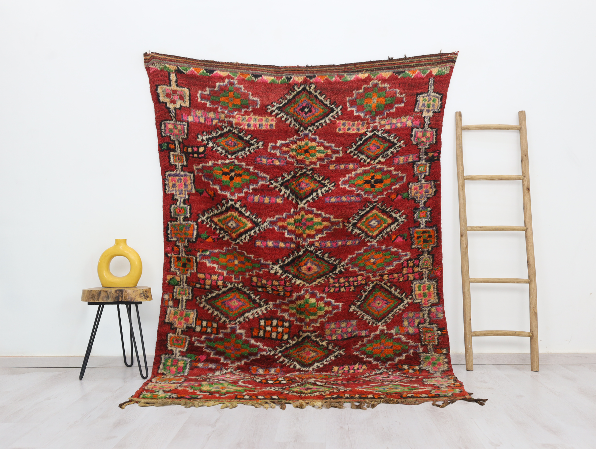 Tifella Vintage Moroccan Rug 5'7" x7'8" - TrendAura