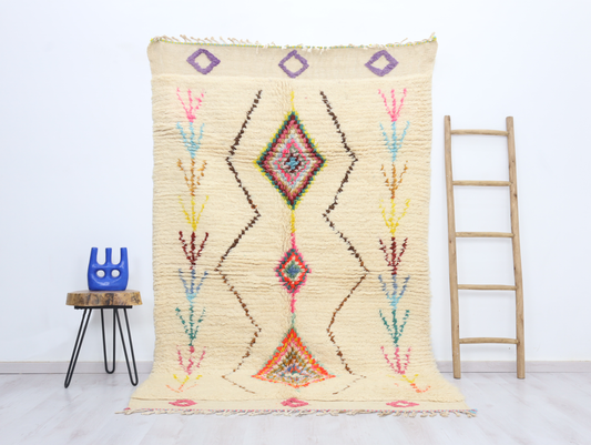 Amghar Moroccan Rug 5'1" x 8'3" - TrendAura