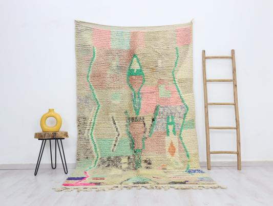 Assalas  Moroccan Rug 4'9" x 8'3" - TrendAura