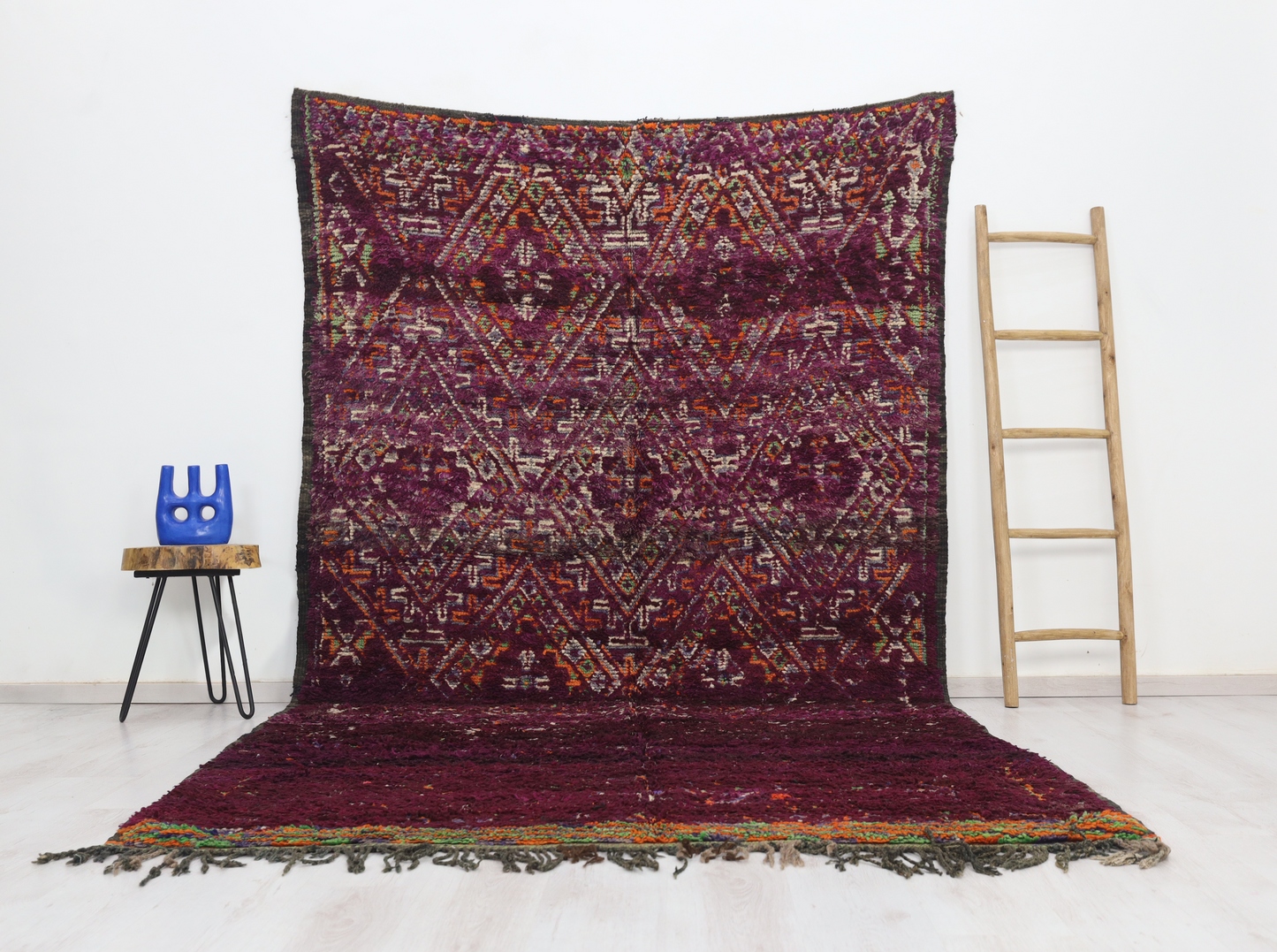 Arrawen Vintage Moroccan Rug  6'2" x 11'2" - TrendAura