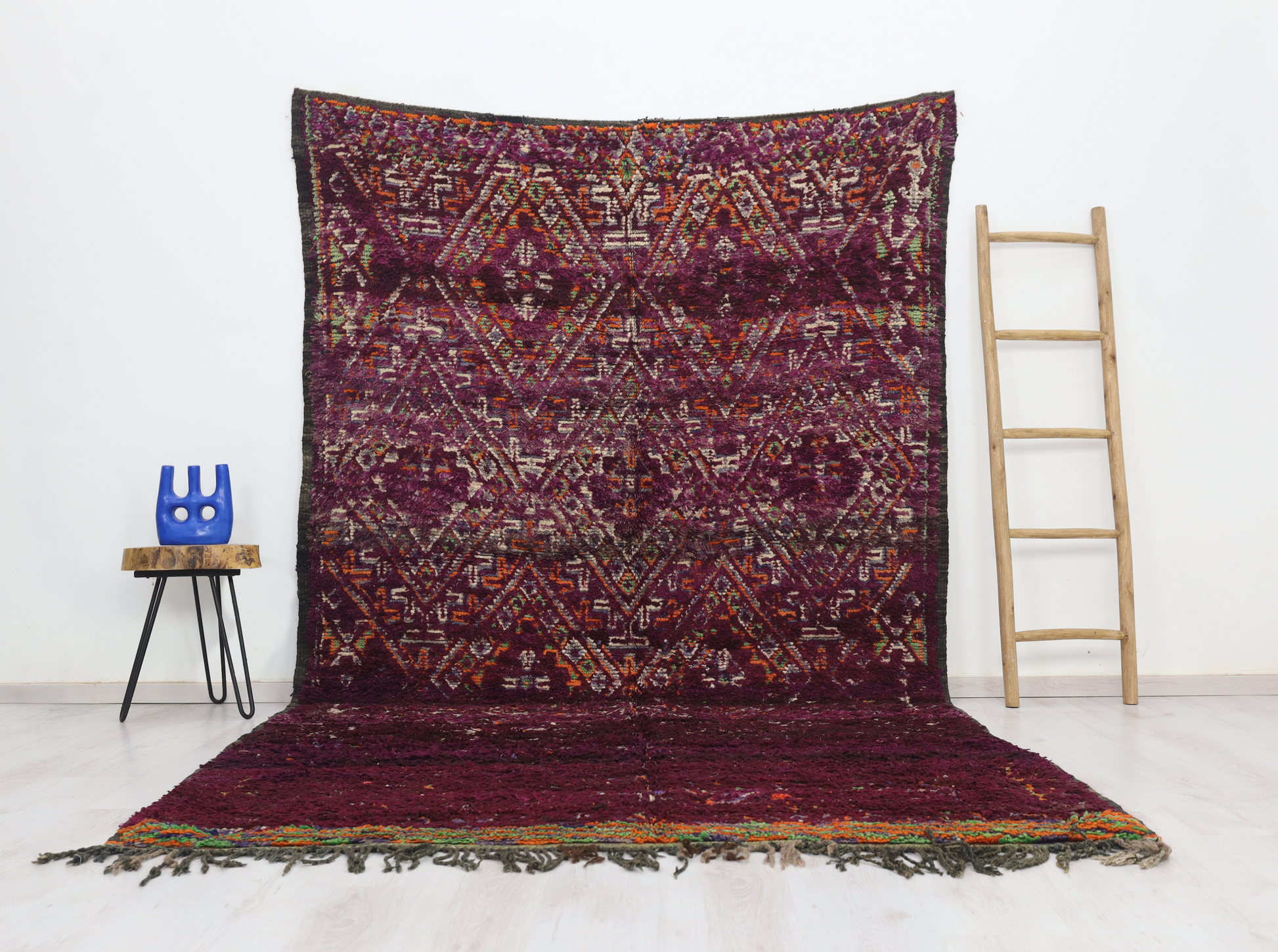 Arrawen Vintage Moroccan Rug  6'2" x 11'2" - TrendAura