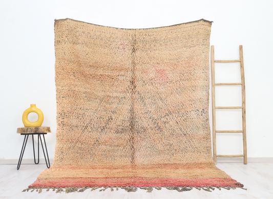 Akaram Vintage Moroccan Rug  6'9" x9'2" - TrendAura