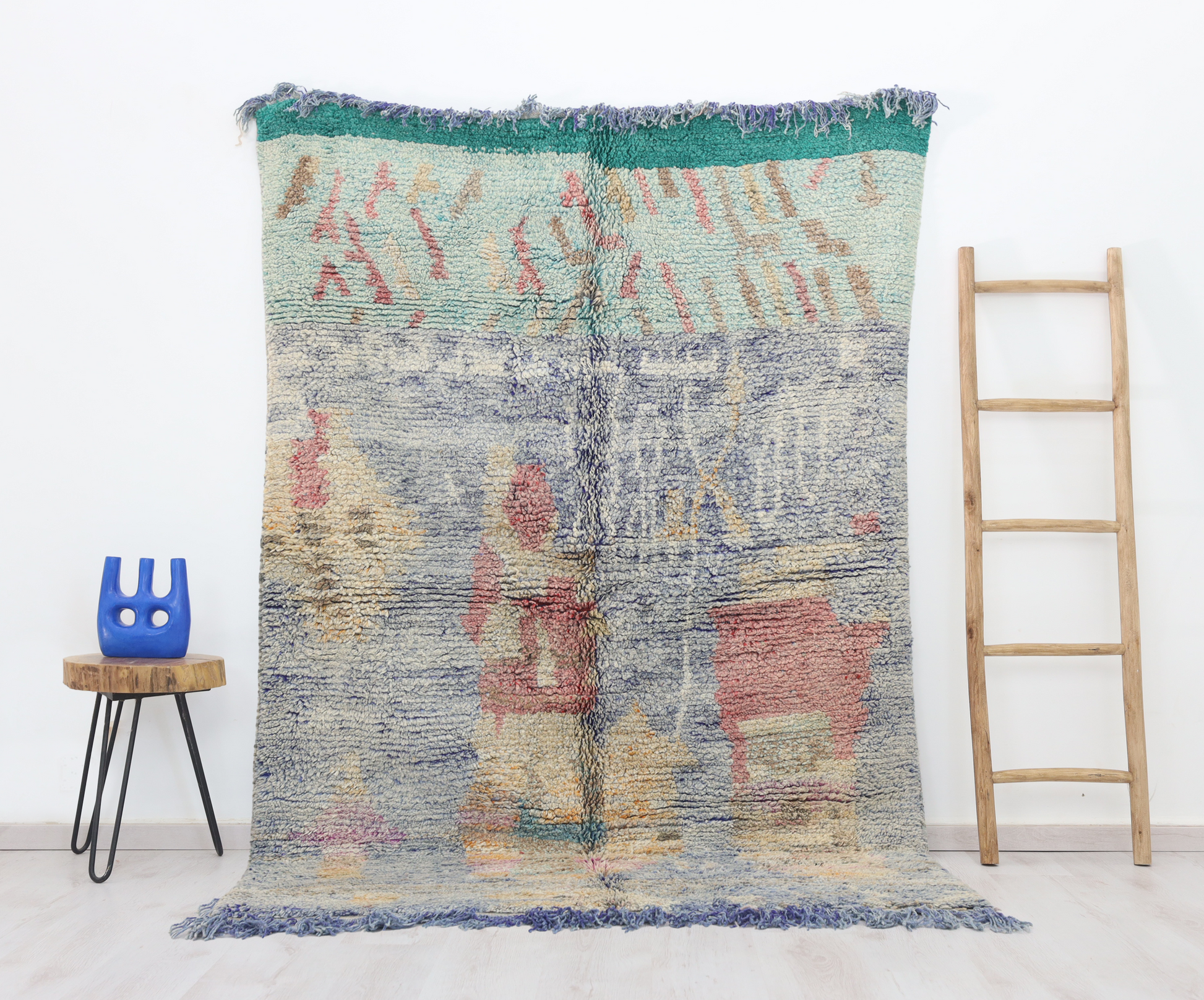 Anirya  Moroccan Rug 5'1" x 7'7" - TrendAura