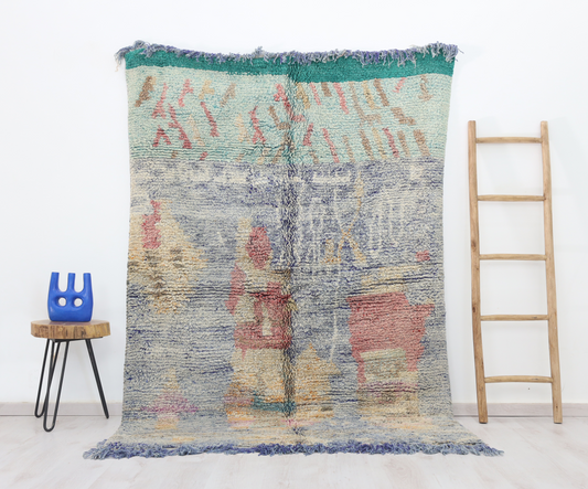 Anirya  Moroccan Rug 5'1" x 7'7" - TrendAura