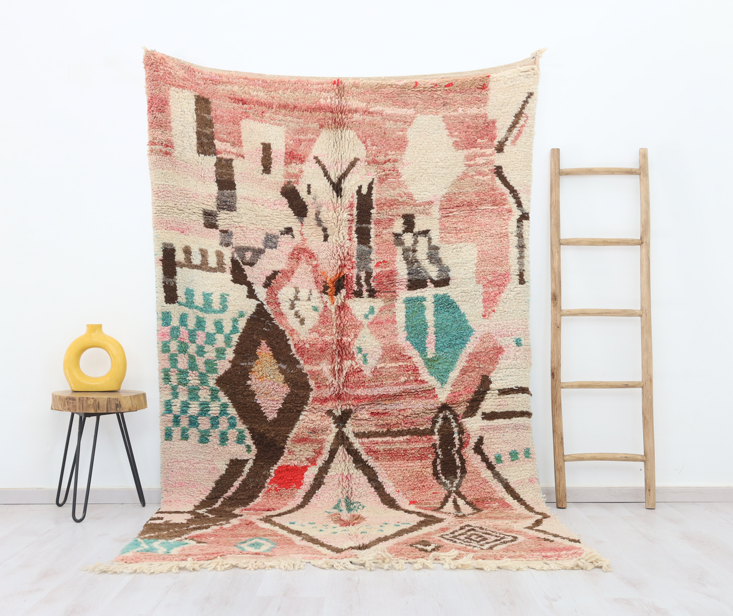 Idlisen  Moroccan Rug 5'0" x 8'7" - TrendAura