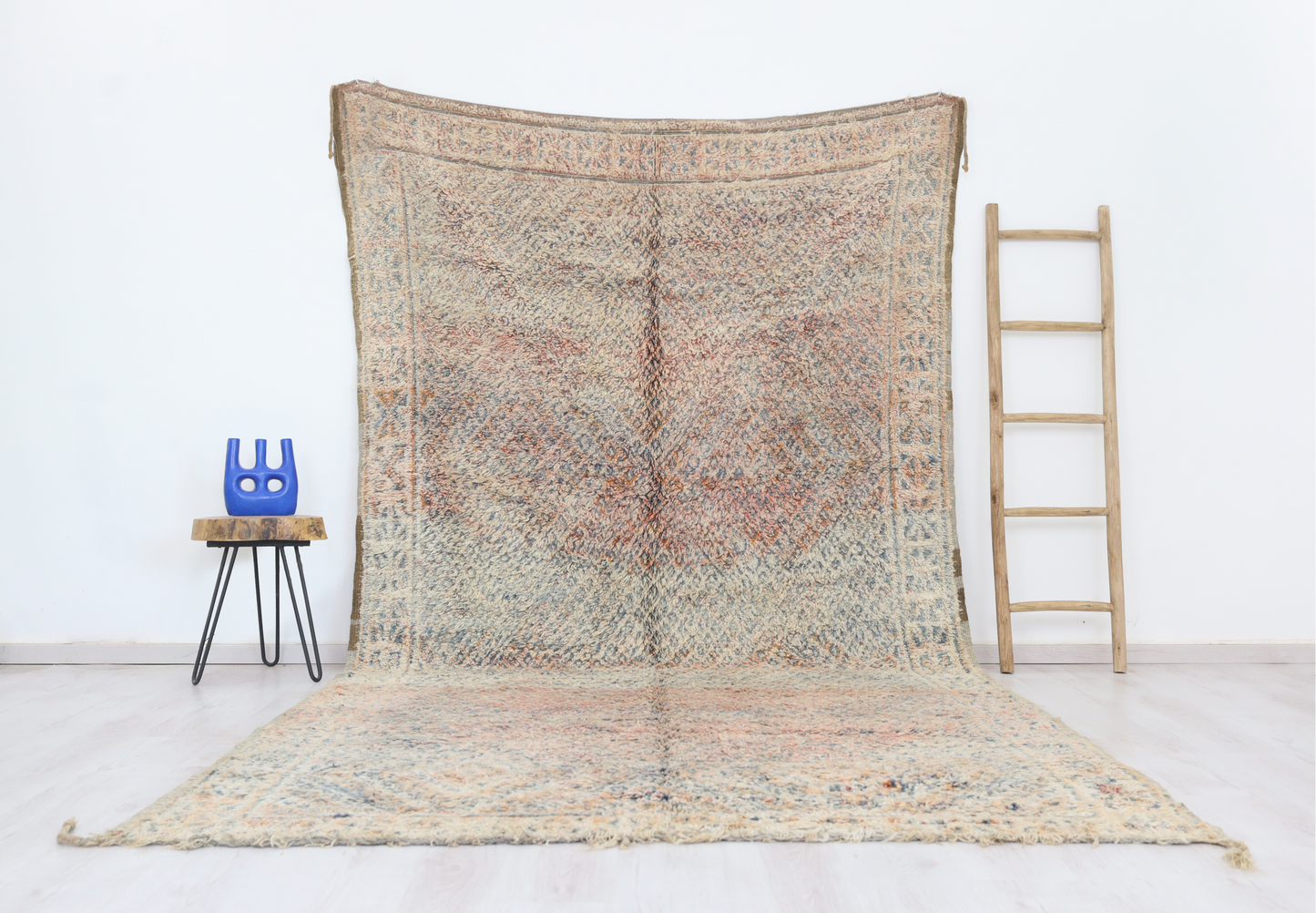 Irsen Vintage Moroccan Rug 6'6" x11'8" - TrendAura