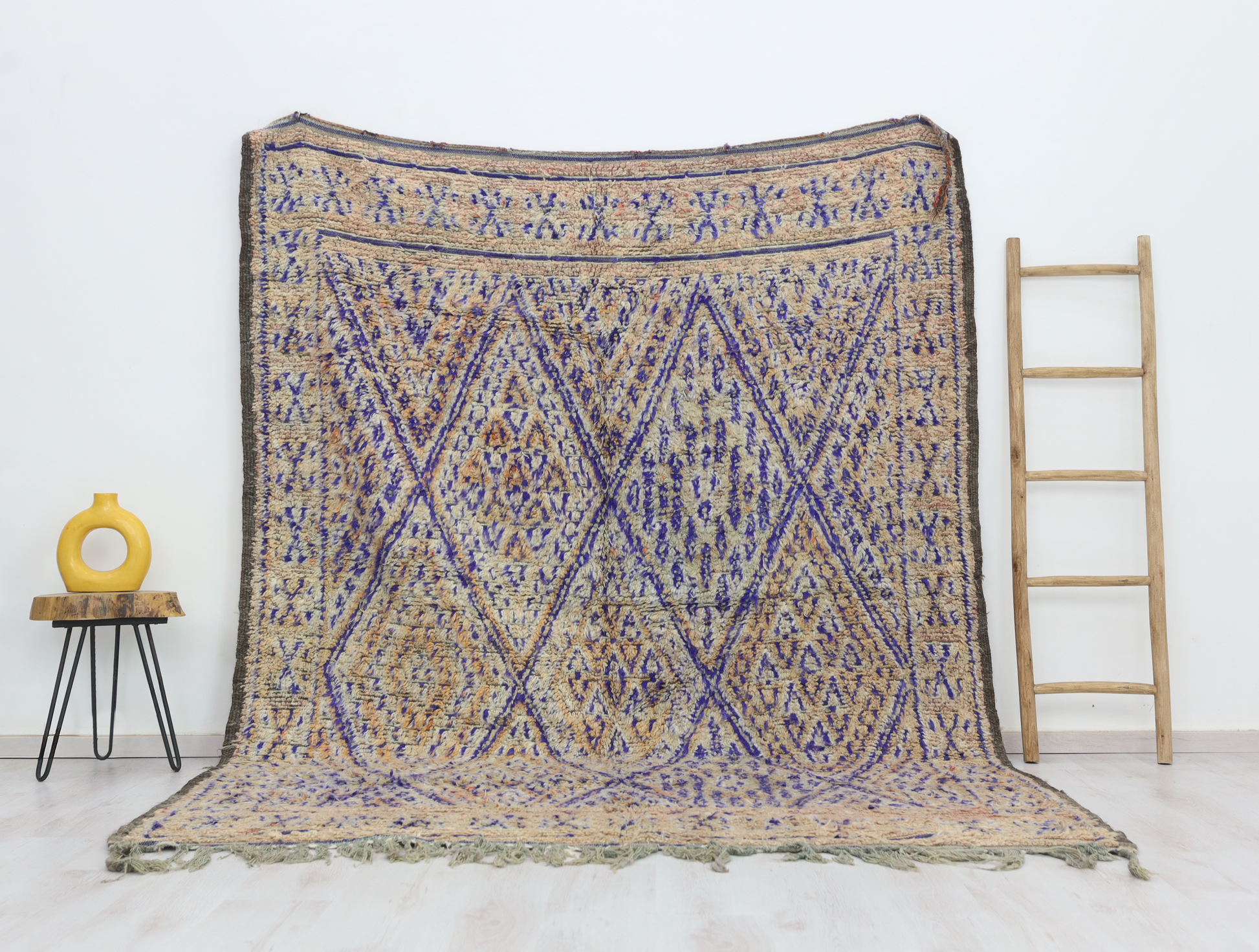 Tirza Vintage Moroccan Rug 7'1" x9'4" - TrendAura