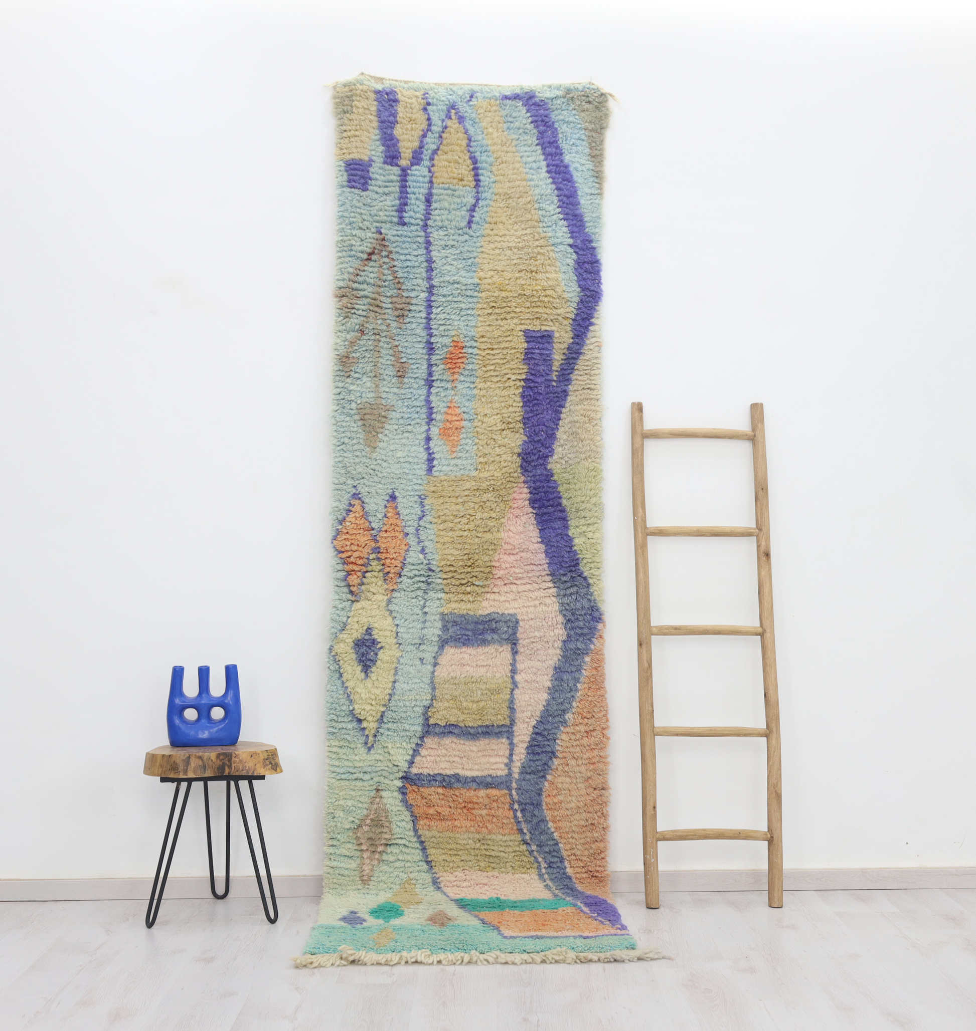 Amuzal Moroccan Rug  2'7" x 10'0" - TrendAura
