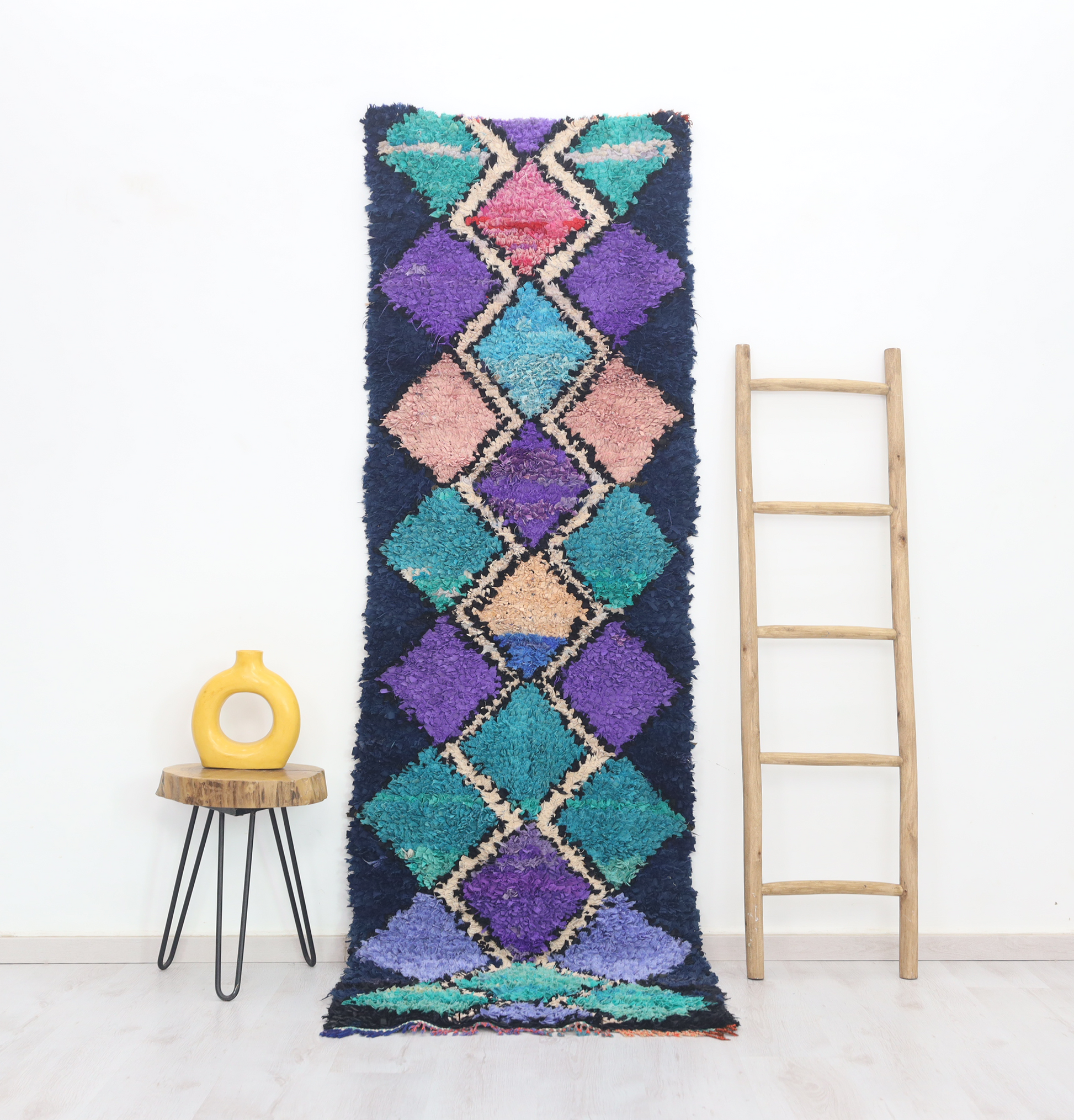 Tifan Moroccan Rug 2'5" x 8'2" - TrendAura