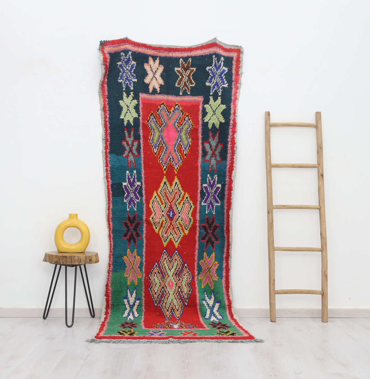Tilef Moroccan Rug 3'4" x 8'5" - TrendAura