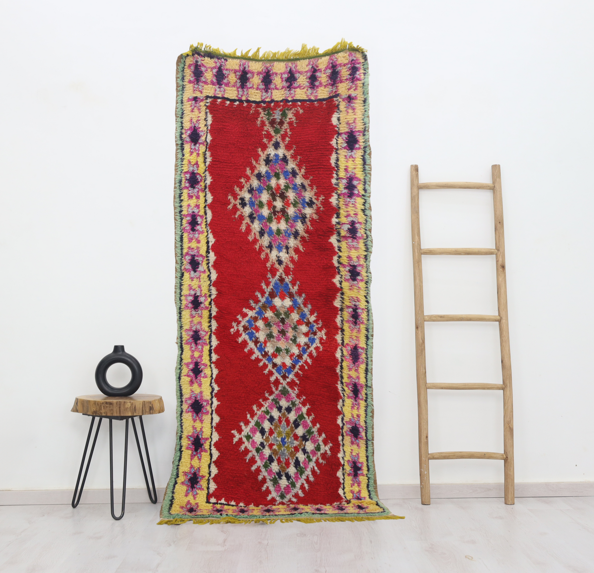 Udolan Moroccan Rug 2'7" x 7'5" - TrendAura