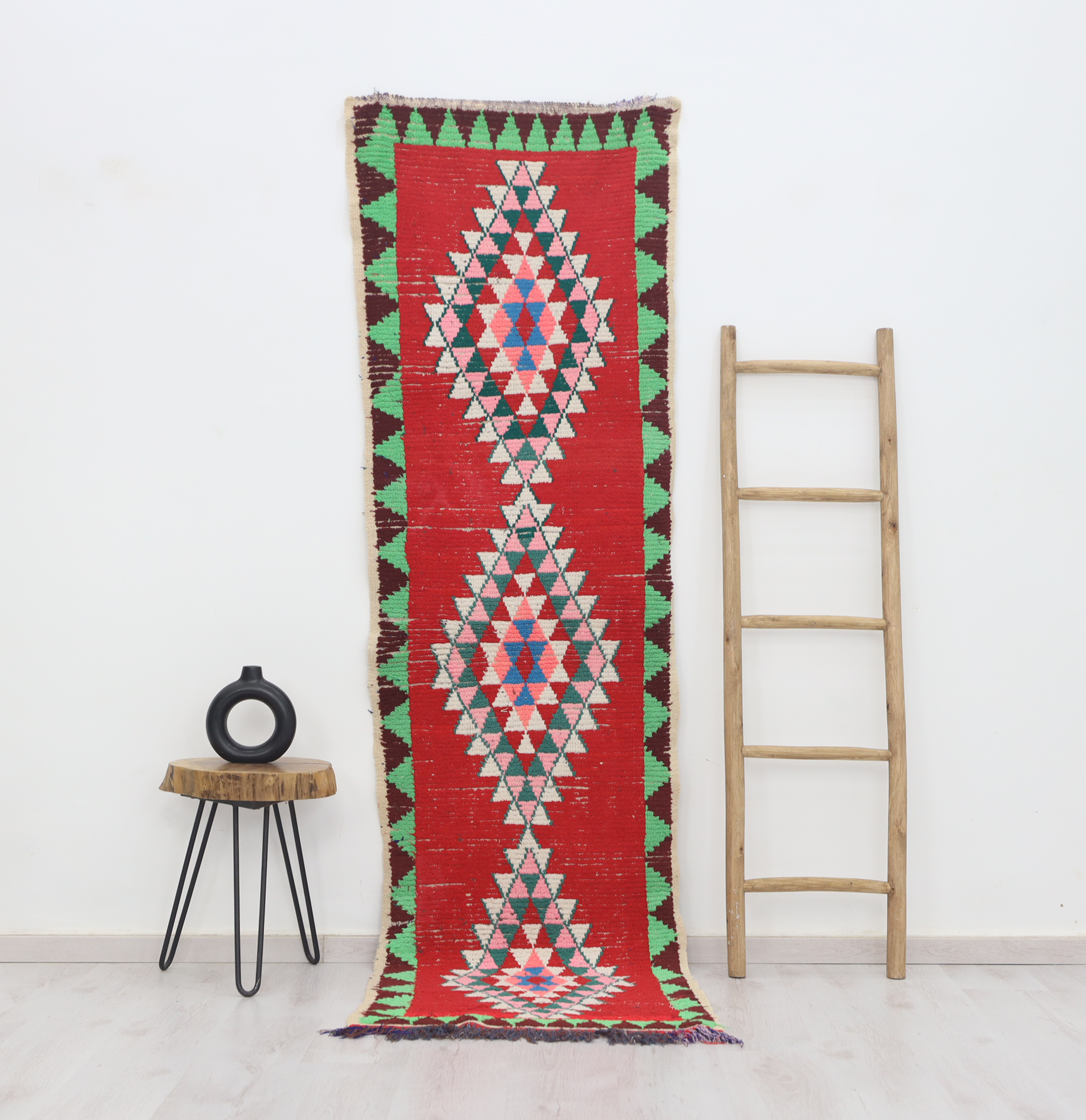 Tiniri Moroccan Rug 2'5" x 8'4" - TrendAura