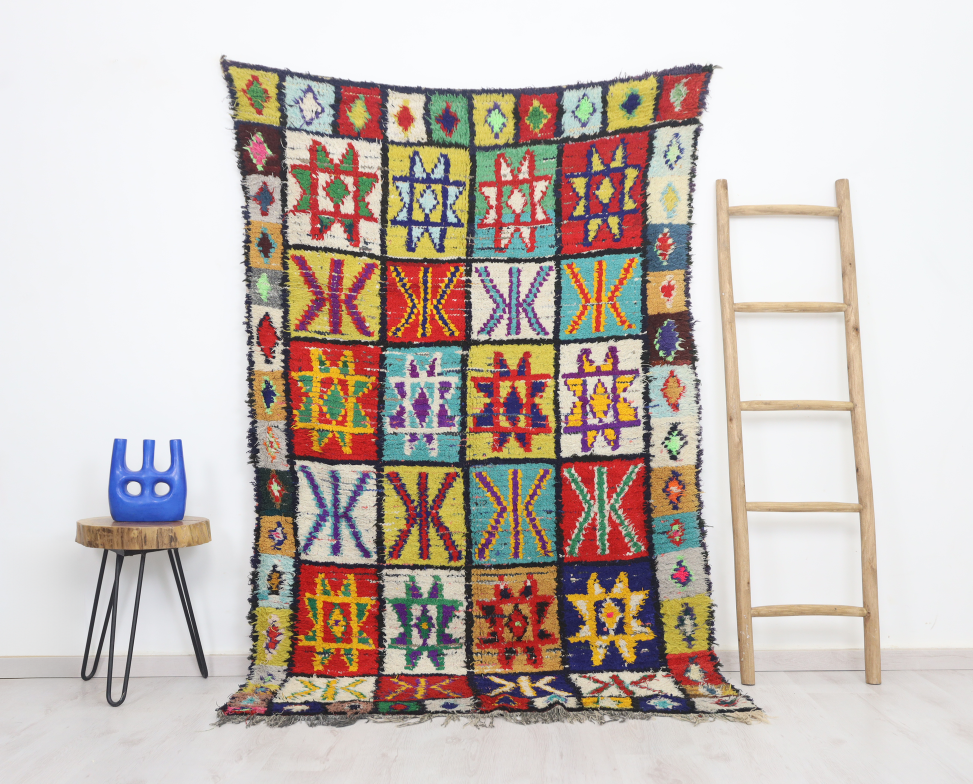 Zinna  Moroccan Rug 4'4" x 7'3" - TrendAura