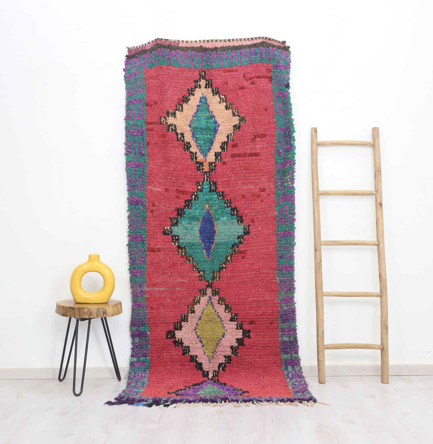 Tamenna Moroccan Rug 3'3" x 8'1" - TrendAura