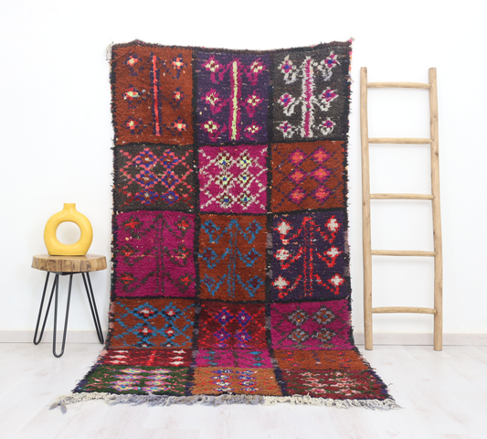 Amenas Moroccan Rug 4'1" x 8'3" - TrendAura