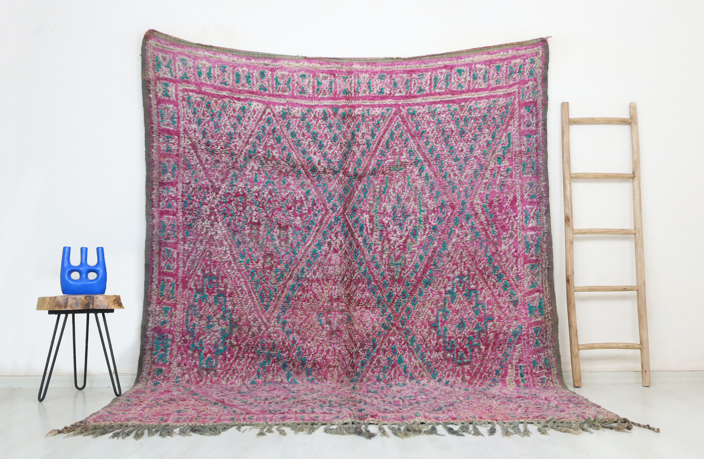 Isely Vintage Moroccan Rug  7'0" x9'0" - TrendAura