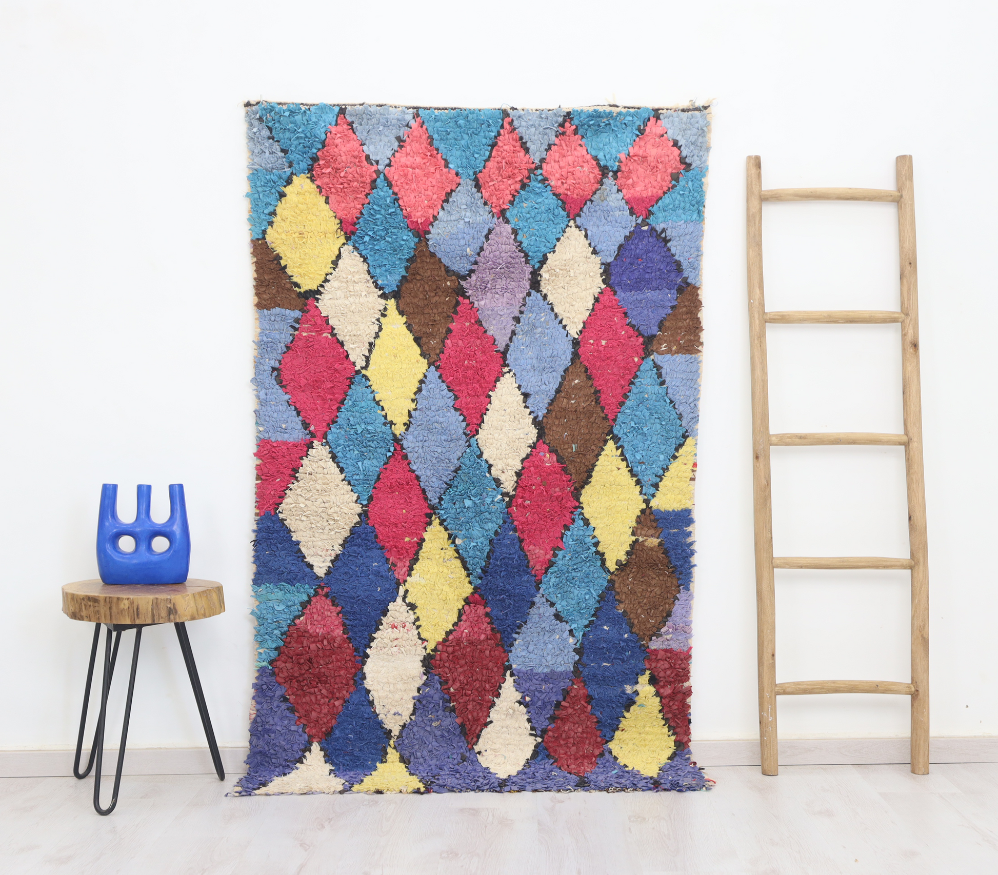Idel  Moroccan Rug 3'6" x 5'9" - TrendAura