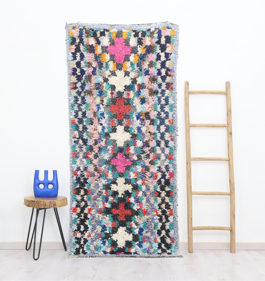 Asirem Moroccan Rug 2'9" x 6'9" - TrendAura