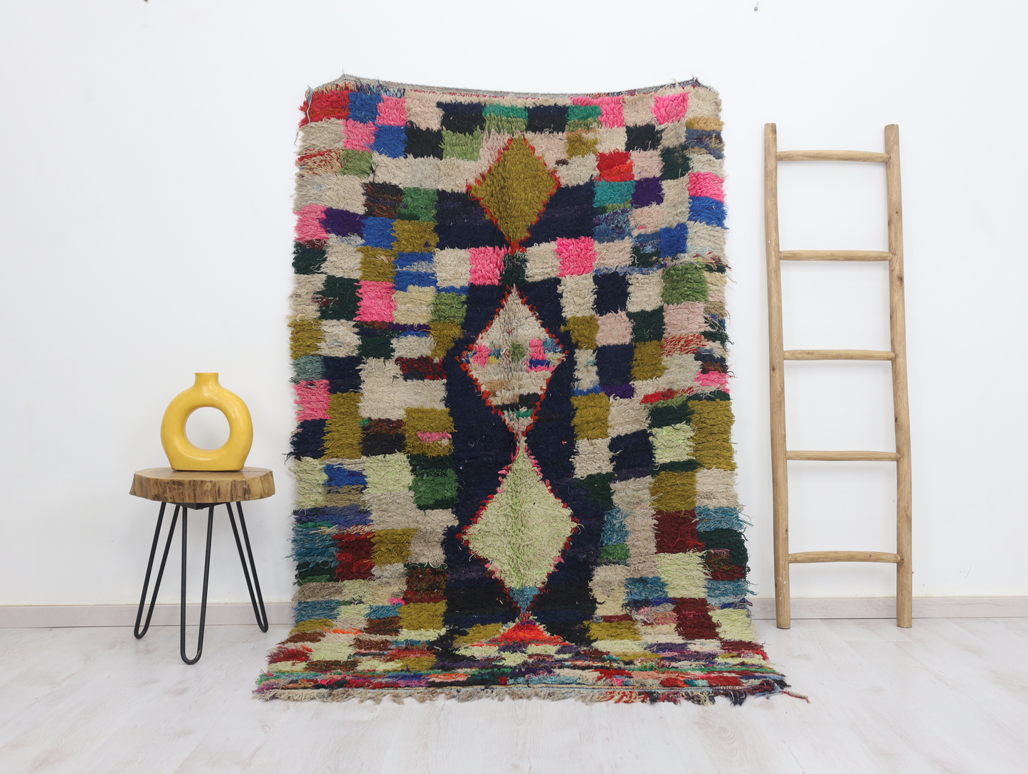 Tighermt Moroccan Rug 4'2" x 7'0" - TrendAura