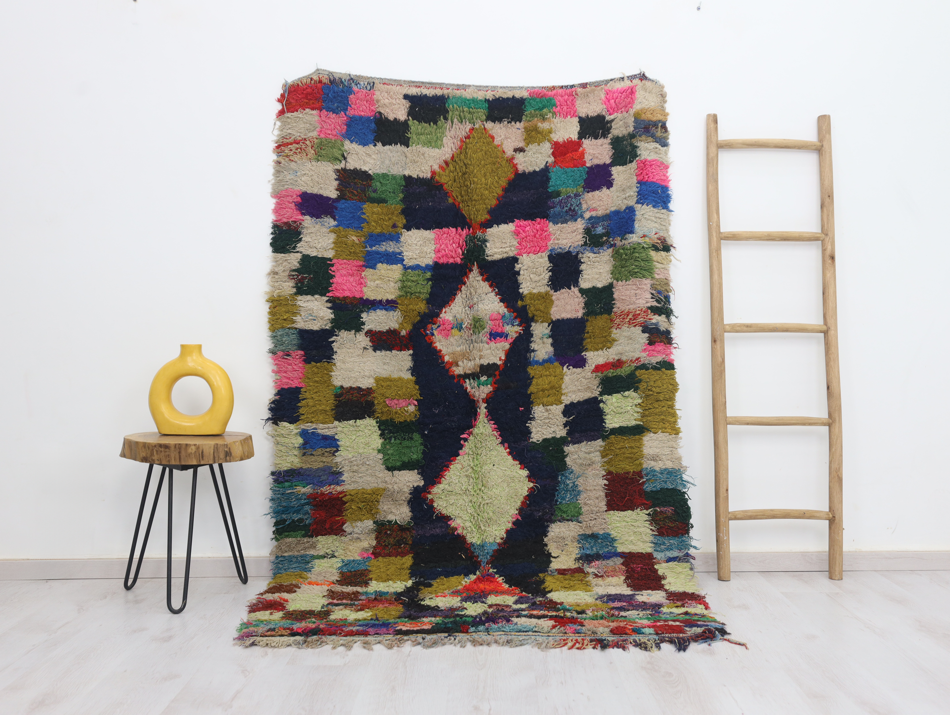 Tighermt Moroccan Rug 4'2" x 7'0" - TrendAura