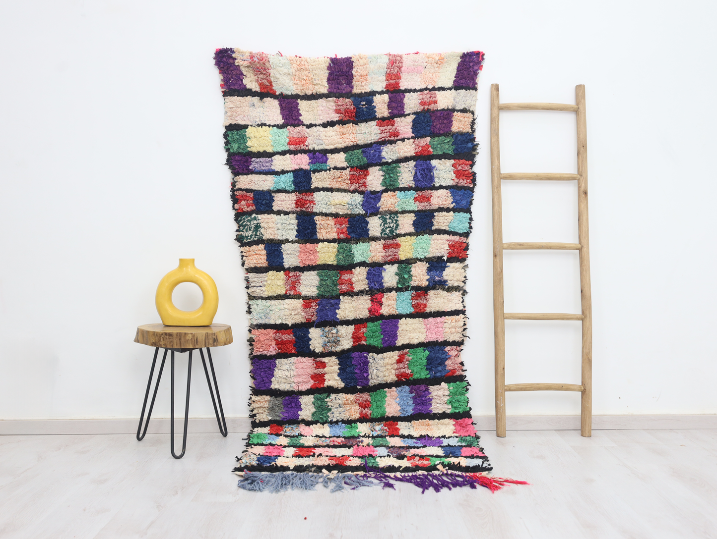 Tazallit Moroccan Rug 3'4" x 7'0" - TrendAura