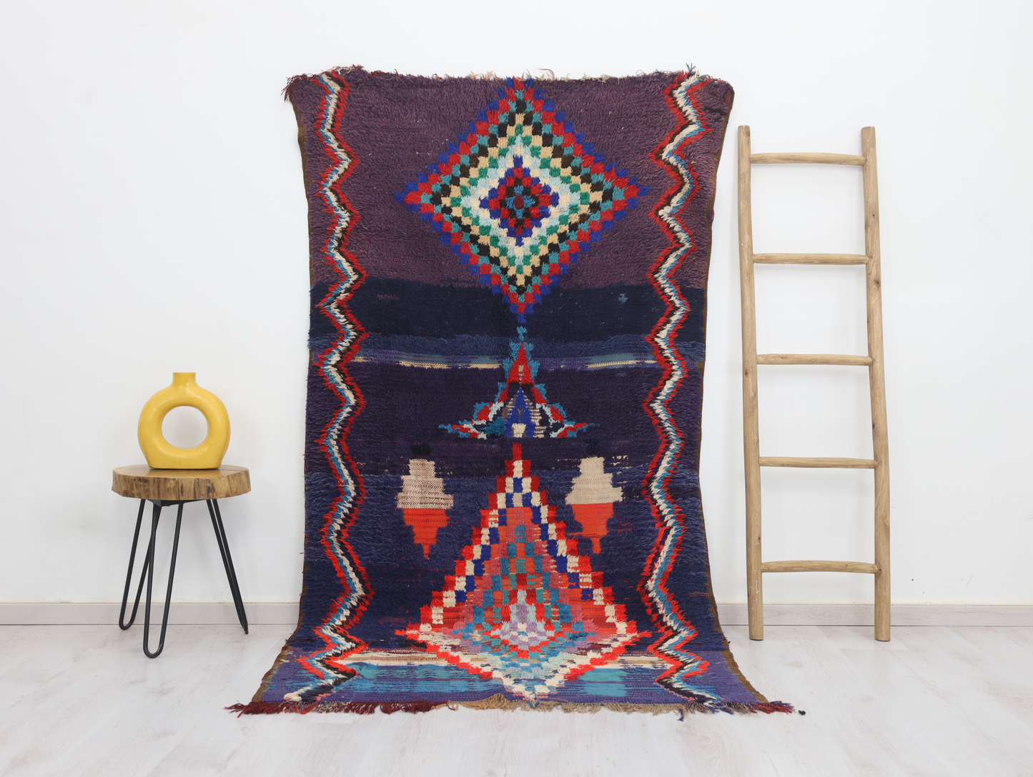 Izuran Moroccan Rug 3'9" x 7'5" - TrendAura